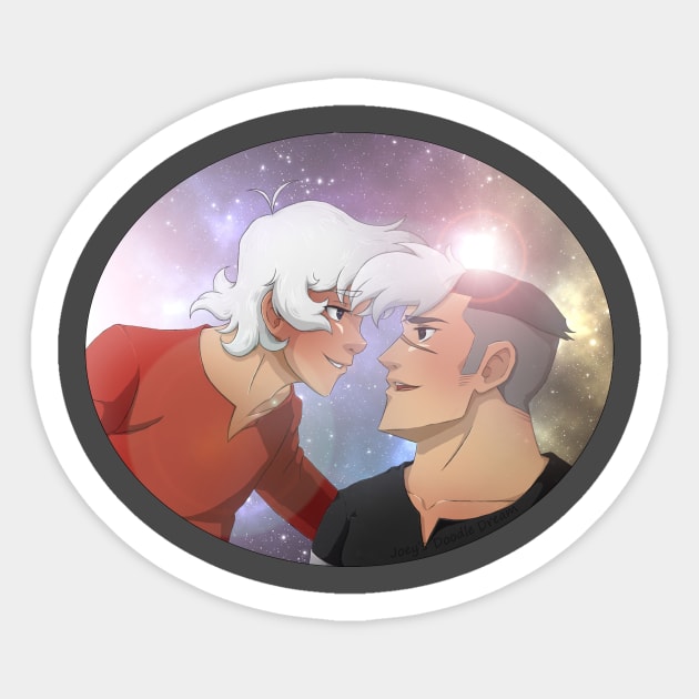 Star Light [ Sheith ] Voltron Sticker by Joeys_Doodle_Dream